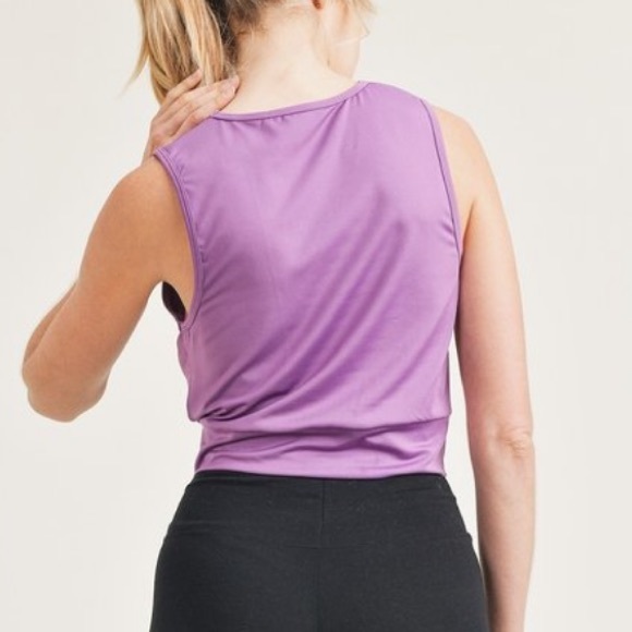 NWT KIMBERLY co Cropped Tank - Picture 3 of 4